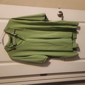 ashworth green polo shirt size xxl